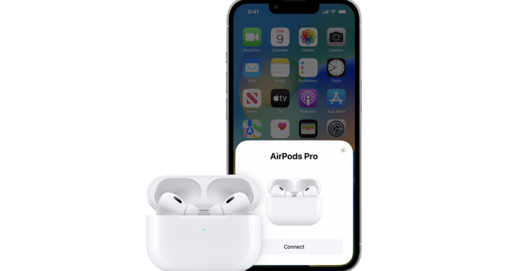 Connect AirPods with an iPhone